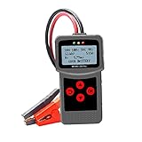 Elektronisches Messgerät, Auto Motorrad-Batterieprüfgerät Auto-Batterie-Tester Micro-200 Pro Digital Car Lastabgabe Black Battery T