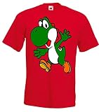 TRVPPY Herren T-Shirt Modell Yoshi - Rot 4XL