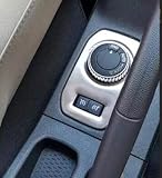 Für Renault Dacia Duster 2018–2021 Zubehör Innen Zweiradantrieb 2WD 4WD 4WD Button Cover Trim Aufkleber 1 Stück YGAODWQ (Silber)