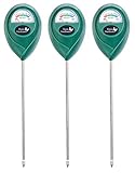 Royal Gardineer Feuchtigkeitsmesser: Boden-Feuchtigkeitsmessgerät für Pflanzen, 3er-Set (Feuchtigkeitsmesser Pflanzen)