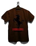 Fibonacci Ferrari T-Shirt braun XL
