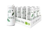 all i need. Green Tea, 12er Pack (12 x 250 ml), 50166245000000