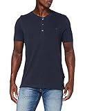 camel active Herren 4094749T04 T-Shirt, Nachtblau, XL