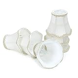 Lampenschirme 2er/6er set E14 E27 Kerzenbirnen für Kronleuchter Pendellampe Wandleuchte Hängelampe Lamp