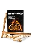 Geschenk-Himmel ZündelSchröter Anzündholz Kienspäne organisch 100% natürlich frei v. Chemikalien (900)