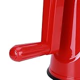 Fleischwolf, Fleischhacker Fleischwolf Edelstahlklingen zum Zerkleinern Schneiden und Mahlen(rot)