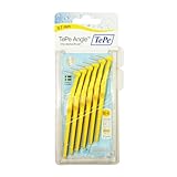TePe Angle Interdentalbürste, 1 Packung (6 Bürsten) (0,70 mm, gelb)