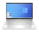 HP ENVY 13-ba0253ng (13,3 Zoll / FHD IPS) Laptop (Intel Core i5-1035G1 quad, 8GB DDR4 RAM, 512GB SSD, 32GB Intel Optane, Intel UHD Grafik, WiFi6, Bluetooth 5, Windows 10) silb