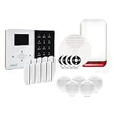 Atlantic's IPEOS KIT-EXTRA MD-329R Hausalarm, weiß/schw