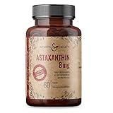 Astaxanthin 8 Mg Depot Kapseln - 2 Monatsvorrat - 60 Gel Caps – H