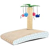 XIAOSHIDAI Durable Pet Cat Kitten Tree Turm Aktivitätszentrum, drehbares Spielzeug und Sisalkletternett for das Spielen entsp