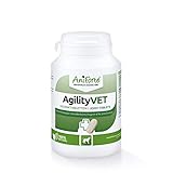 AniForte Gelenktabletten Hund AgilityVet 120 Stück - Natürlich & getreidefrei | fördert Mobilität & Bewegung | Gelenktabletten für Hunde mit Grünlippmuschel, Kollagen, Omega 3 & Teufelsk