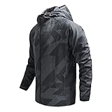 Bonnierdy Jacket Wasserdicht, Winddicht, Atmungsaktiv Winterjacke Funktionsjacke Warm Innenfutter Skijacke Mantel Mit Herren Hooded Warmer Ski Wandern Camping Jack