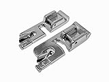 Z.Z.N. Rollsaumfuß Rollsäumer Nähfuß (Set) 2 mm + 4 mm für Carina, Lidl, Medion, Aldi, FIF, TCM, Privileg, Janome, Veritas, Toyota, Quasatron, Amysa N