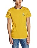 Star Trek Herren Engineering Uniform T-Shirt, Gelb (Yellow), M