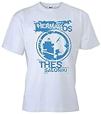 Thessaloniki T-Shirt Griechenland Hellas Shirt Greece (XL, Weiß)