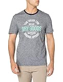 TOM TAILOR Herren 1025985 Print T-Shirt, 26727-Dark Blue Fine Stripe, M