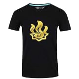 Monster Hunter Kurzarm,Monster Hunter Online Baumwolle T-Shirt Cosplay Kostüm Für Studenten Spiel Liebhaber Geschenke Teen E XXXXL