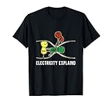 Electricity Explained Ohm Volt Amp Physics Nerd Gift T-S
