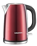 Grundig WK 6330 Wasserkocher, Rot (Metallic), E