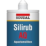 Soudal Silikon-Kartusche für Aquaristik schwarz 310 