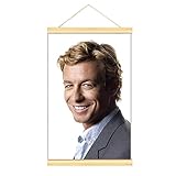WPQL The Mentalist TV Schlafzimmer Moderne Kunst Hänge-Poster Hotel Dekorative Wandbild Kunst Klassisches Poster 40 x 60