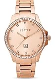 JETTE Damen-Uhren Analog Quarz One Size Roségold 32012787