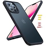 TORRAS Guardian Series für iPhone 13 Pro Hülle (Eingebauter Airbag—Wahrhaft Stoßfest) Schlanke Handyhülle iPhone 13 Pro Hochwertige Haptik Transluzent Schutzhülle iPhone 13 Pro Case Frostschw