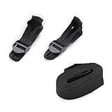 A/A Motingdi 2 Stück Vorzelt-Rahmen, Angelzelt, Kletterzelt, Vordach und Nagelbefestigungszubehö