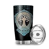 Ktewqmp Reisebecher mit Strohhalm Edelstahl AutoBecher auslaufsicher Reise Fläschchen zum Campingwandern Coffee to Go Becher für Eiskaltes oder Warmes Trinken White 600