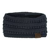 Damen Winter Gestrickt Stirnband PlüSch Einfarbig Print Buchstabe Elastische Haarreife Mode Outdoor Strick Thermo Winter , Kopfband, Turb