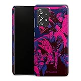 DeinDesign Premium Case kompatibel mit Samsung Galaxy A52s 5G Smartphone Handyhülle Hülle glänzend Star Wars Darth Vader Lichtschw