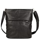Zwei Mademoiselle M12 Handtasche, Breite ca. 31 cm, Höhe ca. 34 cm, Tiefe ca. 11 cm, Noir (Schwarz)