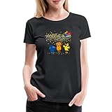 Spreadshirt Die Sendung Mit Der Maus 50 Jahre Jubiläum Konfetti Frauen Premium T-Shirt, XXL, Schw