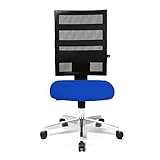 Topstar X-PANDER Bürodrehstuhl - zweifarbig, mit Netzrücken - schwarz/blau - chaise chaise de bureau chaise ergonomique chaises chaises de bureau chaises ergonomiques siège siège de bureau sièg