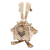 Robotime Laser Cut Holz Puzzle - Erwachsene Modell Kits - DIY Punk Spieluhr - BAU Modell Kits Kaninchen Spielzeug für 8 Jahre alt und Oben - Creative Geburtstag M