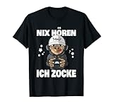 Kann Dich nicht hören ich zocke - Lustiges Gamer T-S