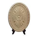 Gaodpz Holzschnitzel Aufkleber Ecke Vintage Dekoration Massivholz Carving Dekorative Applique Handwerk Schreibtisch Zimmer Dekoration Zubehör (Farbe : 20x15cm)