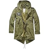 Spaß kostet Männer und Herren Parka lang Winter Jacke mit heraustrennbaren Futter Ostdeutsches Kulturgut Größe S bis 5XL