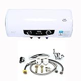 100L Elektro Warmwasserspeicher Elektrisch Boiler Horizontal Boiler mit Handb