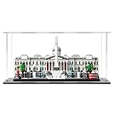 ColiCor Acryl-Vitrine, für LEGO Trafalgar Square, 3 mm, staubdicht, Vitrine für Lego 21045 (kein LEGO Kit)