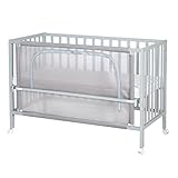 roba Beistellbett, safe asleep Room Bed, 60 x 120 cm 'Little Stars', Anstellbett,