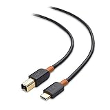 Cable Matters USB C Druckerkabel 2m (USB C auf USB B Kabel, USB B auf USB C Kabel) in Schwarz - 2 M