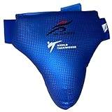 SM SunniMix Tiefschutz für Boxen Muay Thai Kickboxen Kampf MMA Trainingsausrüstung für Kampfsport Jockstrap Bauchschutz für Sparring Taekwondo Grappling - Blue, L