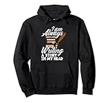 Lustiger Buch-Verlag Schriftsteller Autor Geschenkidee Pullover H