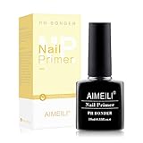 AIMEILI Nail Primer Gel Nail Prep Bond Primer für Gelnägel UV LED Gel Nagellack Acrylpulver Acryl Nägel 10