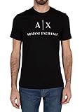 Armani Exchange Herren 8nztcj T-Shirt, Schwarz (Black 1200), L
