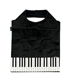 Shopping-Bag Tasche mit Tastatur - Schönes Geschenk für Musik