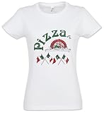 Pizza Symbol Damen T-Shirt Größen XS - 2XL
