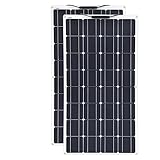 Solarpanel 18 V 500 W 250 W PET TPT Flexibles Wasserdichtes Solarpanel Auto Boot Batterie Ladegerät Solarpanel Kit Komplett für Z